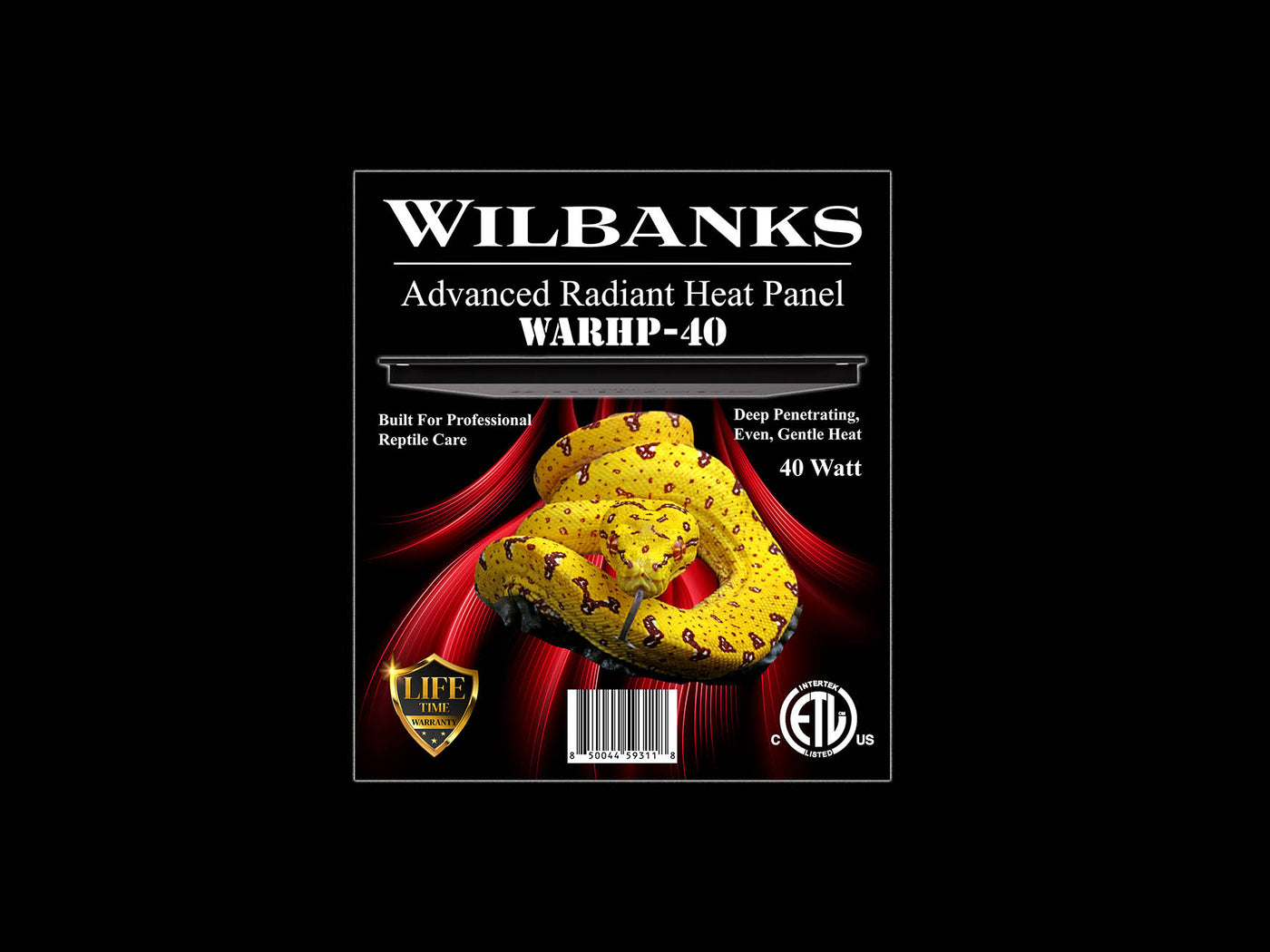 Wilbanks Advanced Radiant Heat Panel – WARHP-40 (40 Watts) ETL Certified