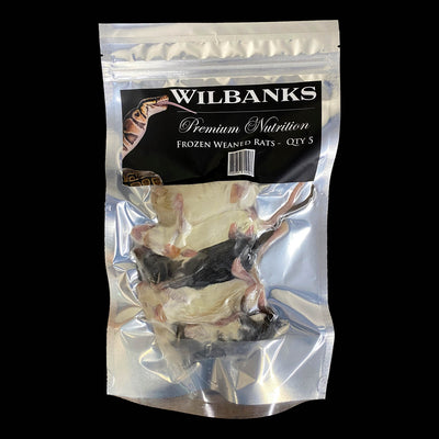 Wilbanks Premium Nutrition - Frozen Rats (Pickup Only)