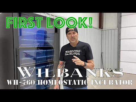 Pre-Order - Wilbanks Homeostatic Incubator™  WH-760 (Capacity - 64 Ball Python Clutches*)