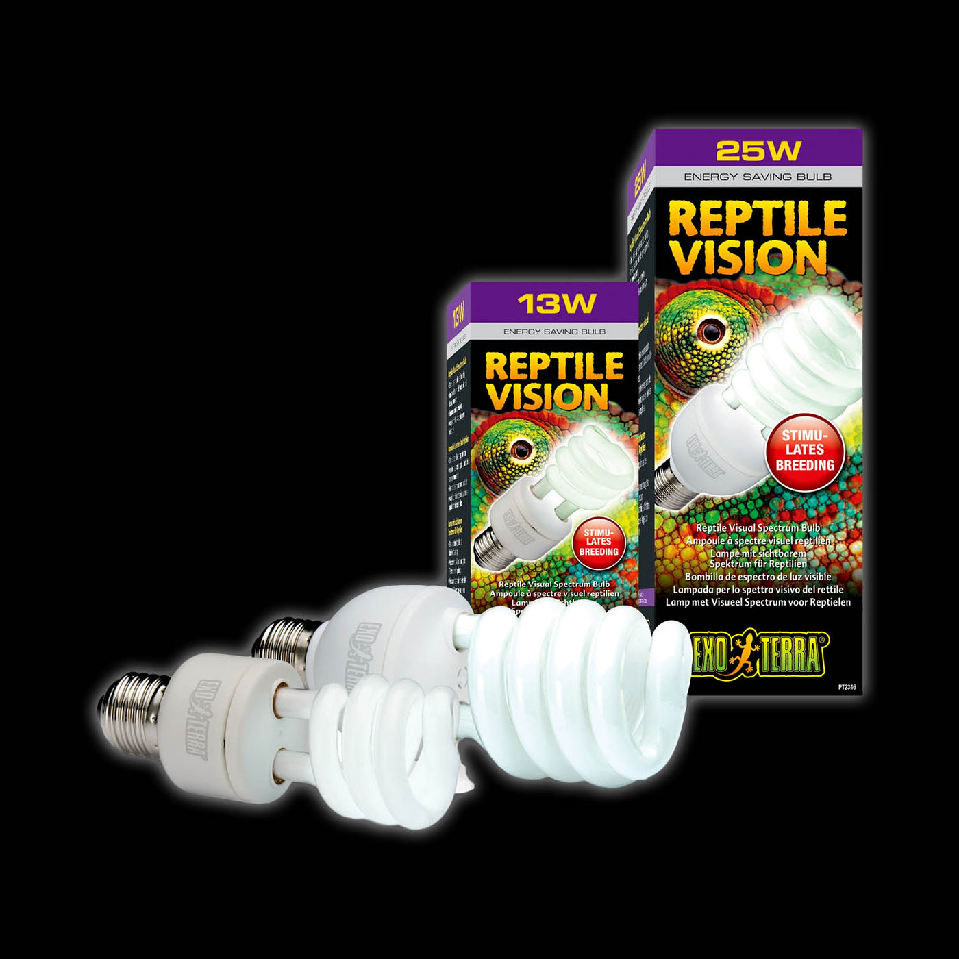 Exo Terra Reptile Vision - Reptile Visual Spectrum Bulbs