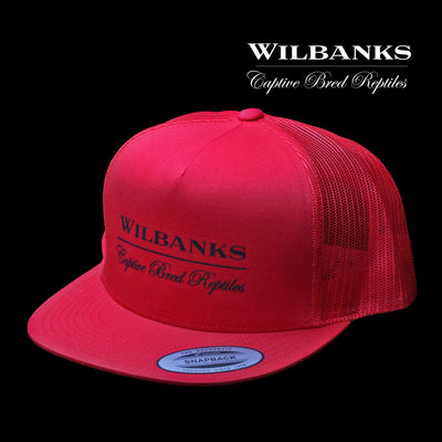 Wilbanks CBR -Yupoong Solid Classic Trucker Hat - Black-Red-White